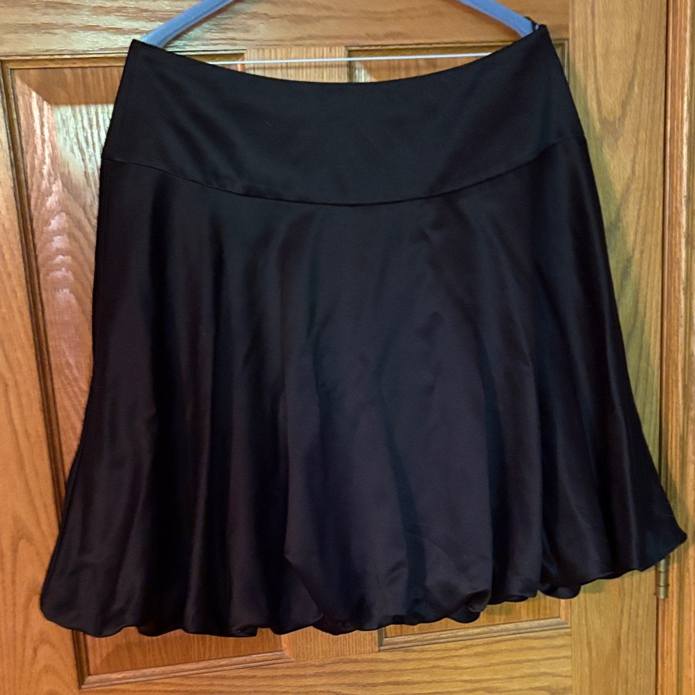 White House Black Market A-Line Black Skirt